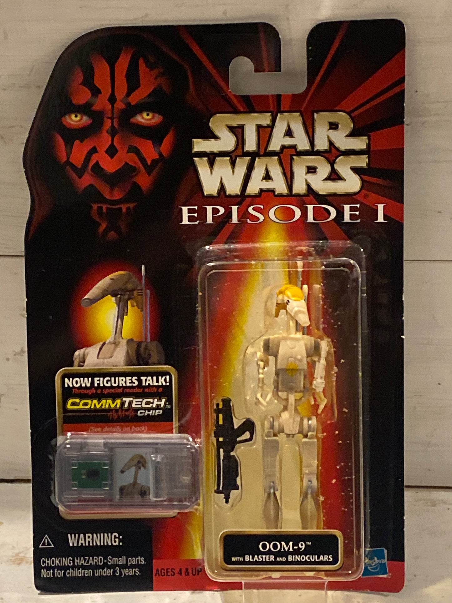 Star Wars Episode 1 - OOM-9 with Blaster & Binoculars
