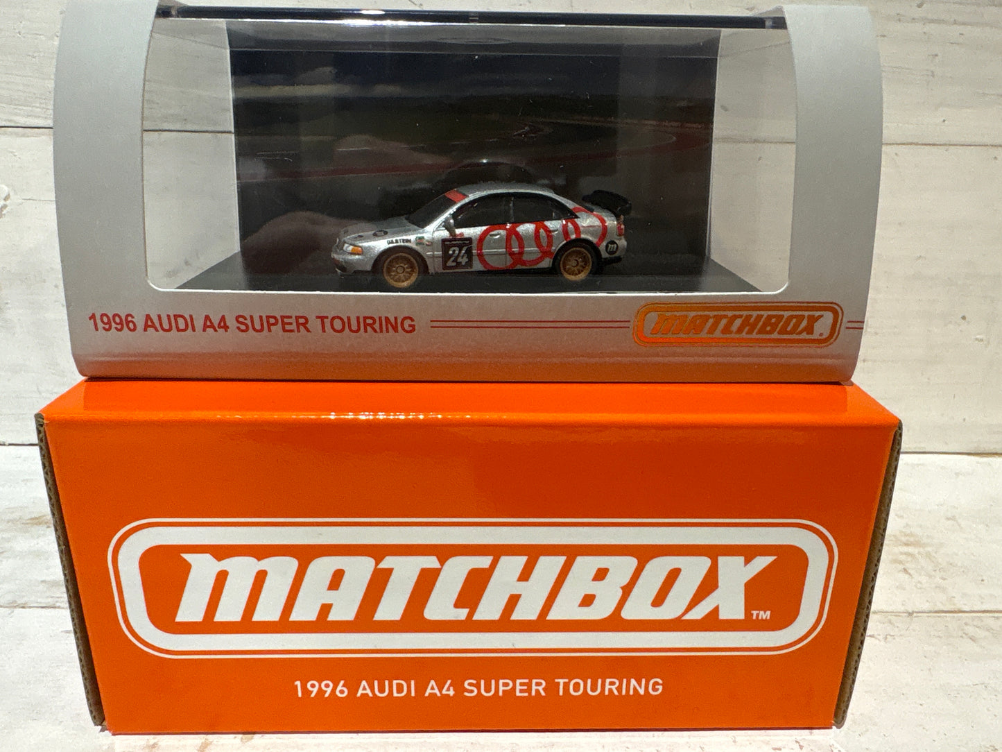 Matchbox - 1996 Audi A4 Super Touring - Mattel Creations