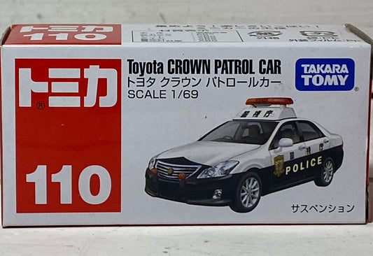 Tomica 110 Toyota Crown Patrol Car