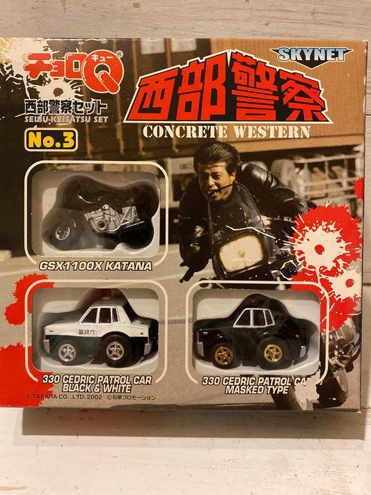 Choro-Q Concrete Western Set No.3