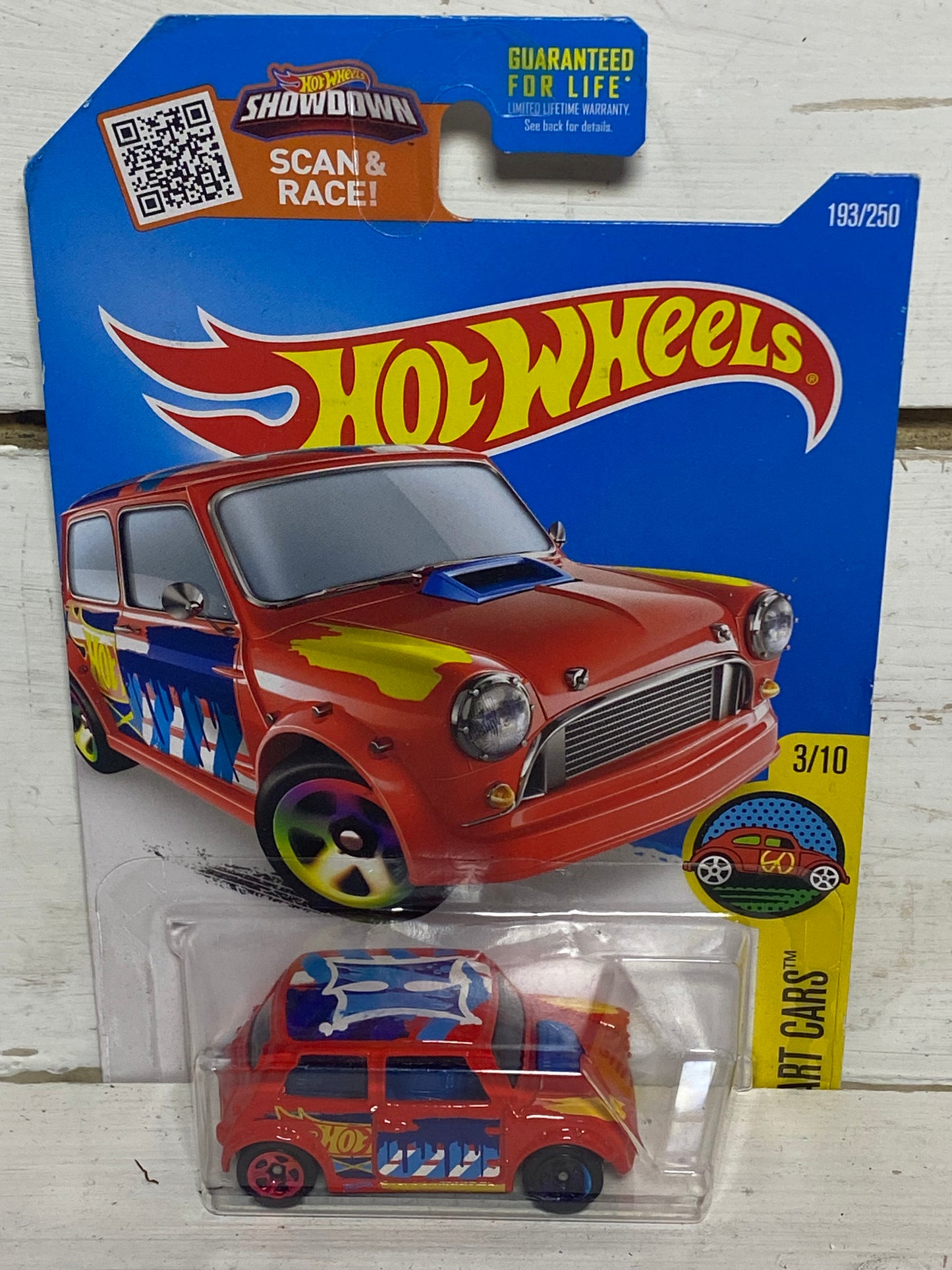 Hot Wheels Mini Cooper Art Cars - Red