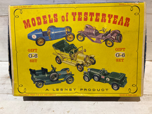 Matchbox Lesney - Models of Yeateryear - G6 Giftset