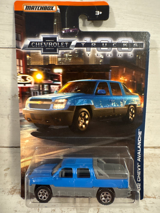 Matchbox - Chevrolet Trucks 100 Years Series - ‘02 Chevy Avalanche