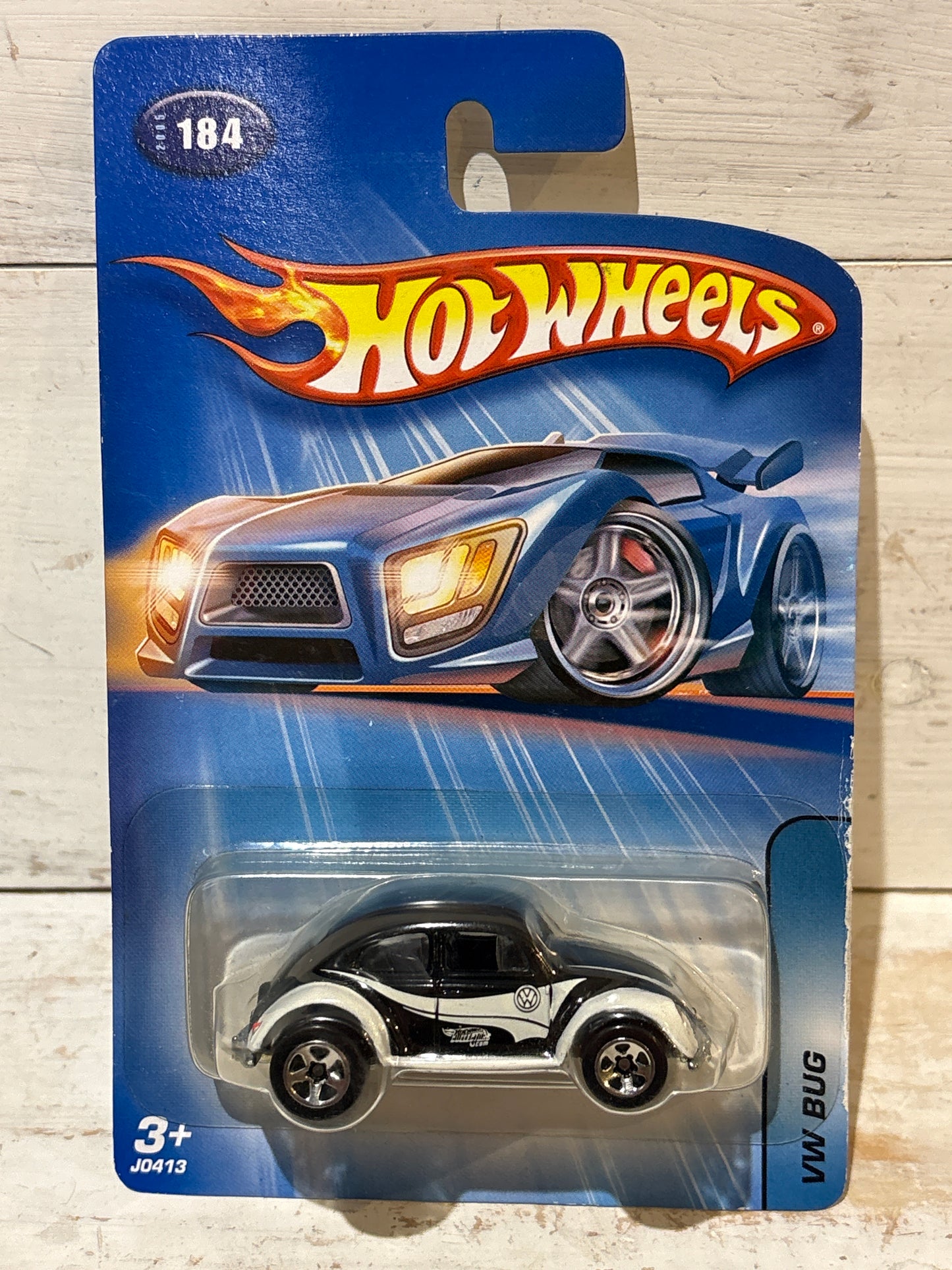 Hot Wheels - VW Bug - Black & White