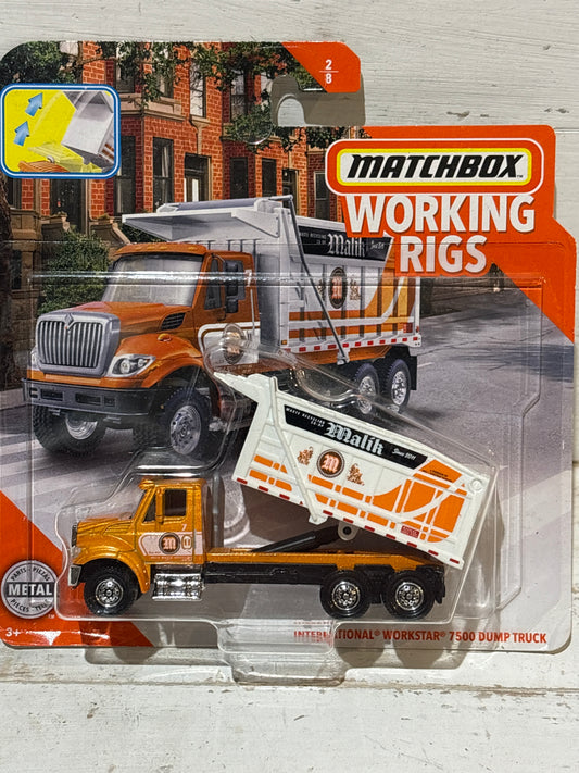 Matchbox Working Rigs - International Workstar 7500 Dump Truck