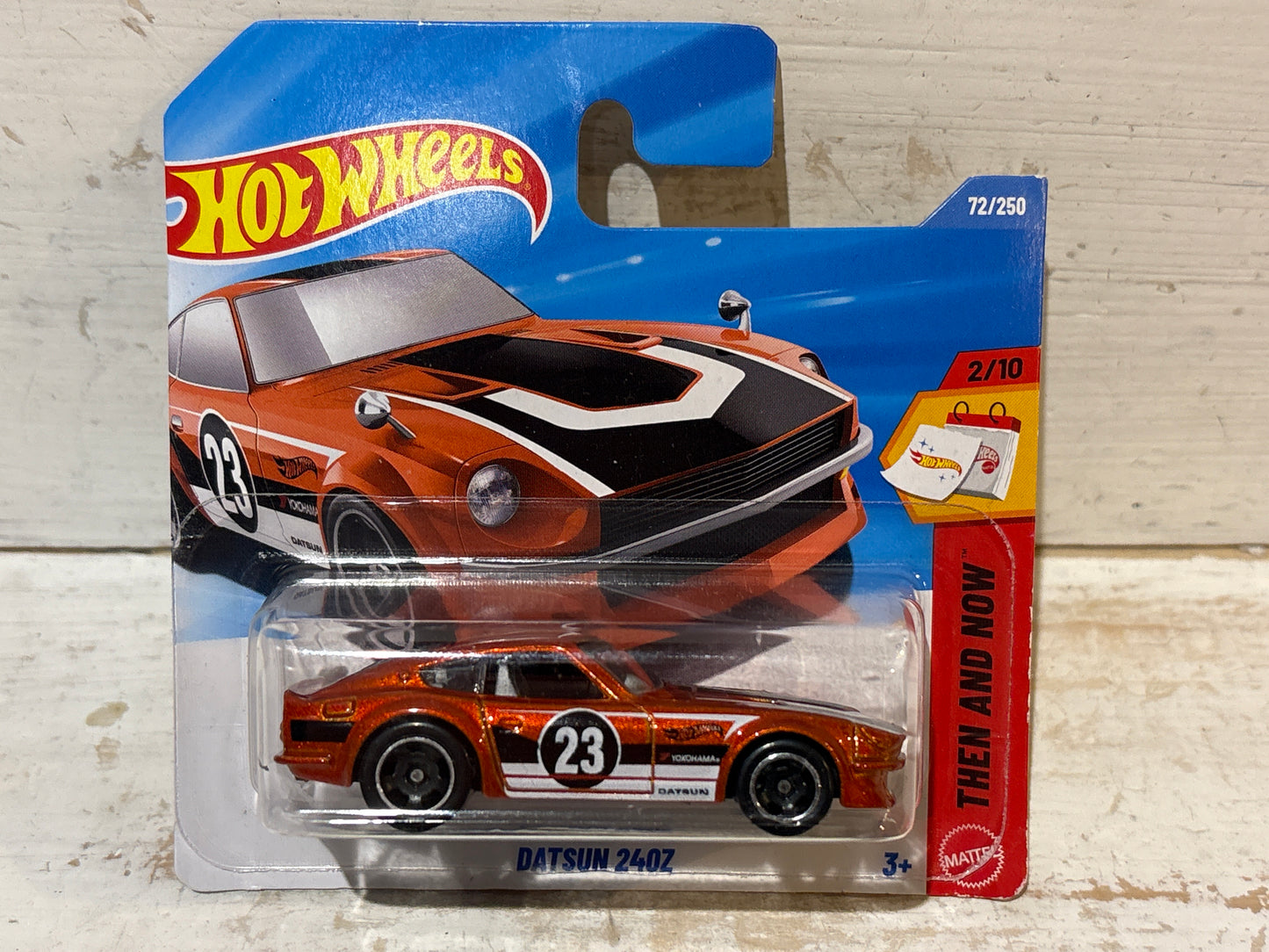Hot Wheels - Datsun 240Z - Then and Now - Metallic Orange