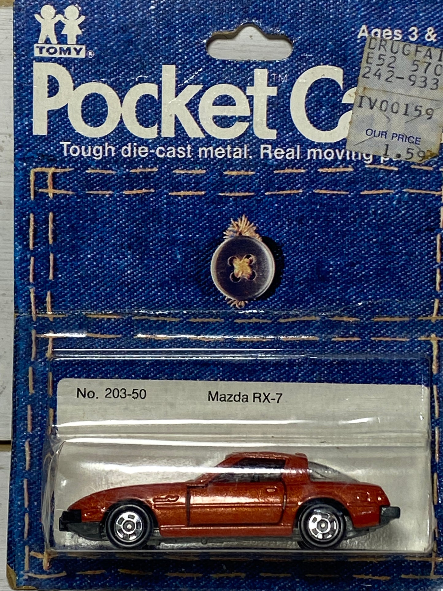 Tomy Pocket Cars Mazda RX-7