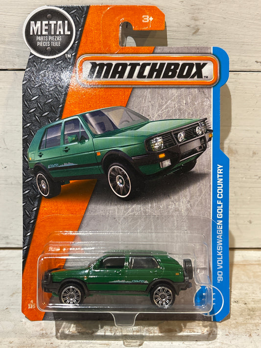 Matchbox - ‘90 Volkswagen Golf Country - Green