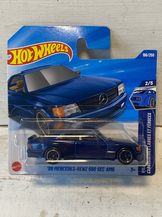 Hot Wheels - ‘89 Mercedes-Benz 560 SEC AMG - Blue