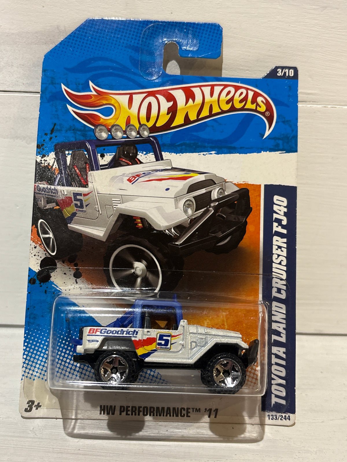 Hot Wheels - Toyota Land Cruiser FJ40 - HW Performance ‘11 - White