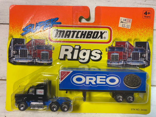 Matchbox Convoy - Ford Aeromax - Oreo - Black Truck