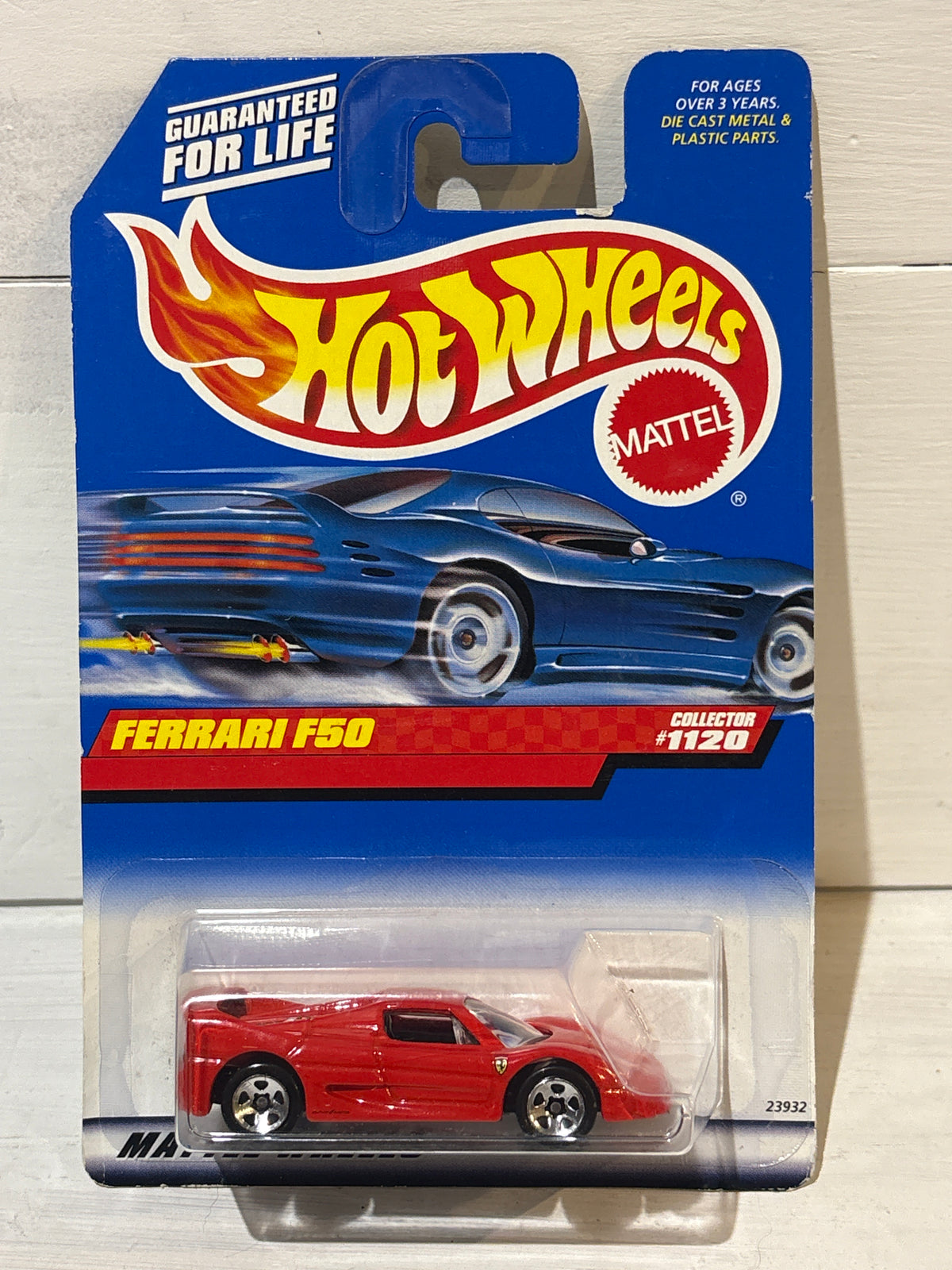 Hot Wheels - Ferrari F50 - Red - Collector #1120