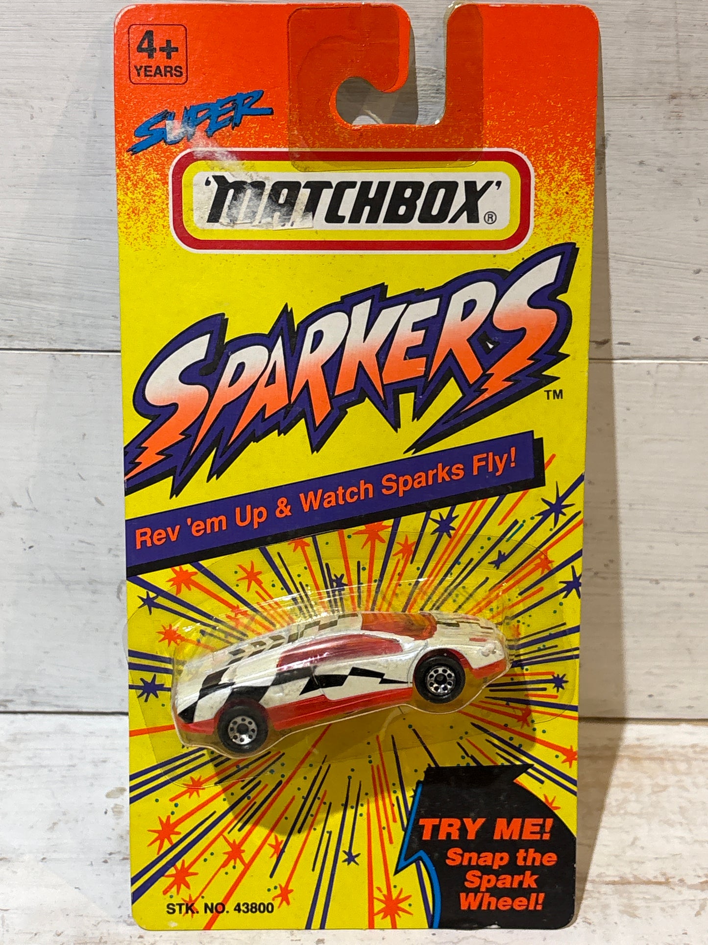Matchbox Sparkers - Lamborghini Diablo - White