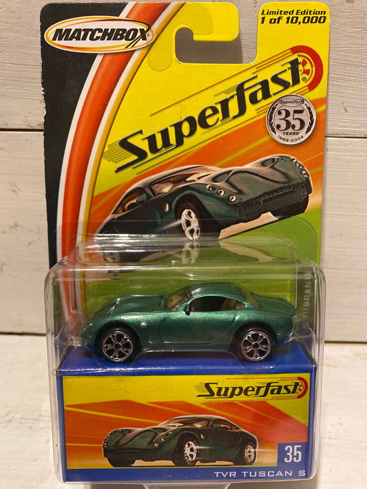 Matchbox Superfast TVR Tuscan S - Green