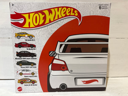 Hot Wheels - Japanese Car Culture (2022) - 6 Pack Set