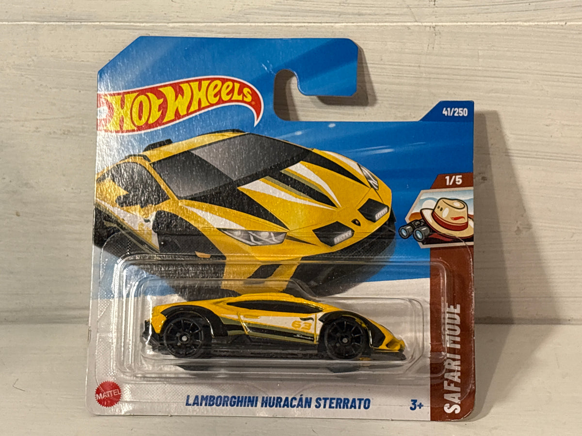 Hot Wheels - Lamborghini Huracan Sterrato - Safari Mode - Yellow