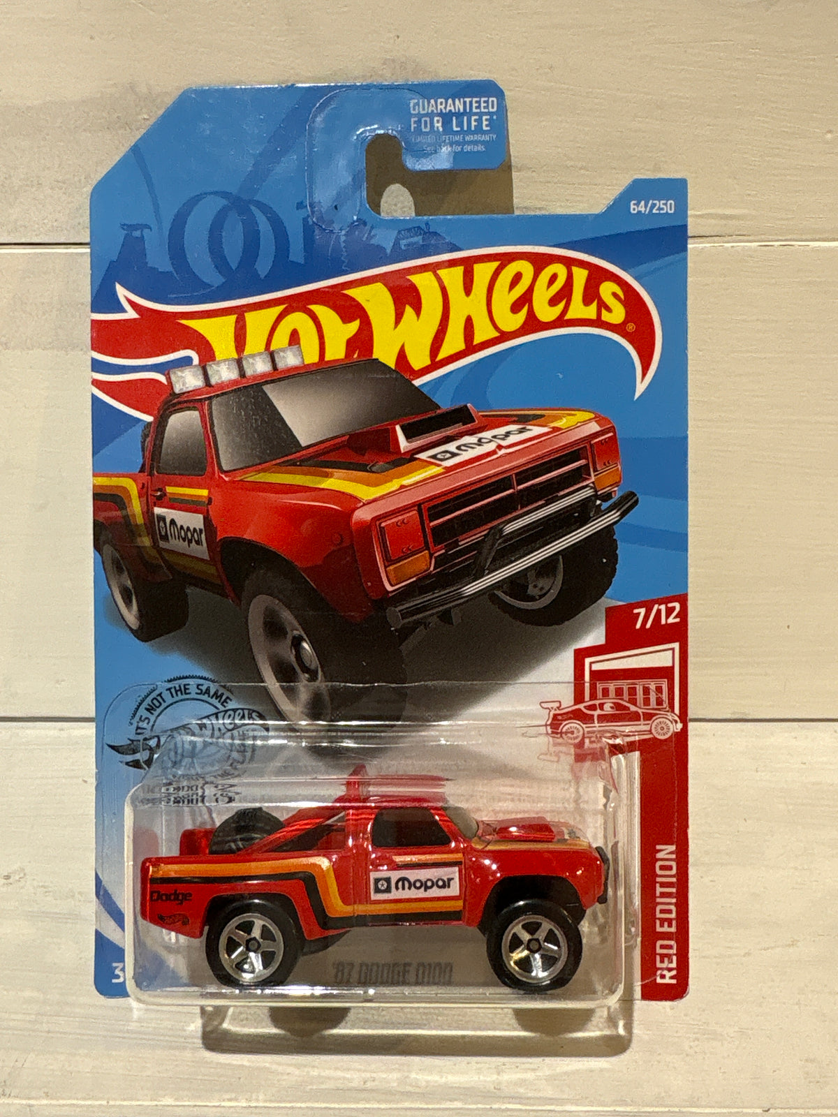 Hot Wheels Red Edition - ‘87 Dodge D100