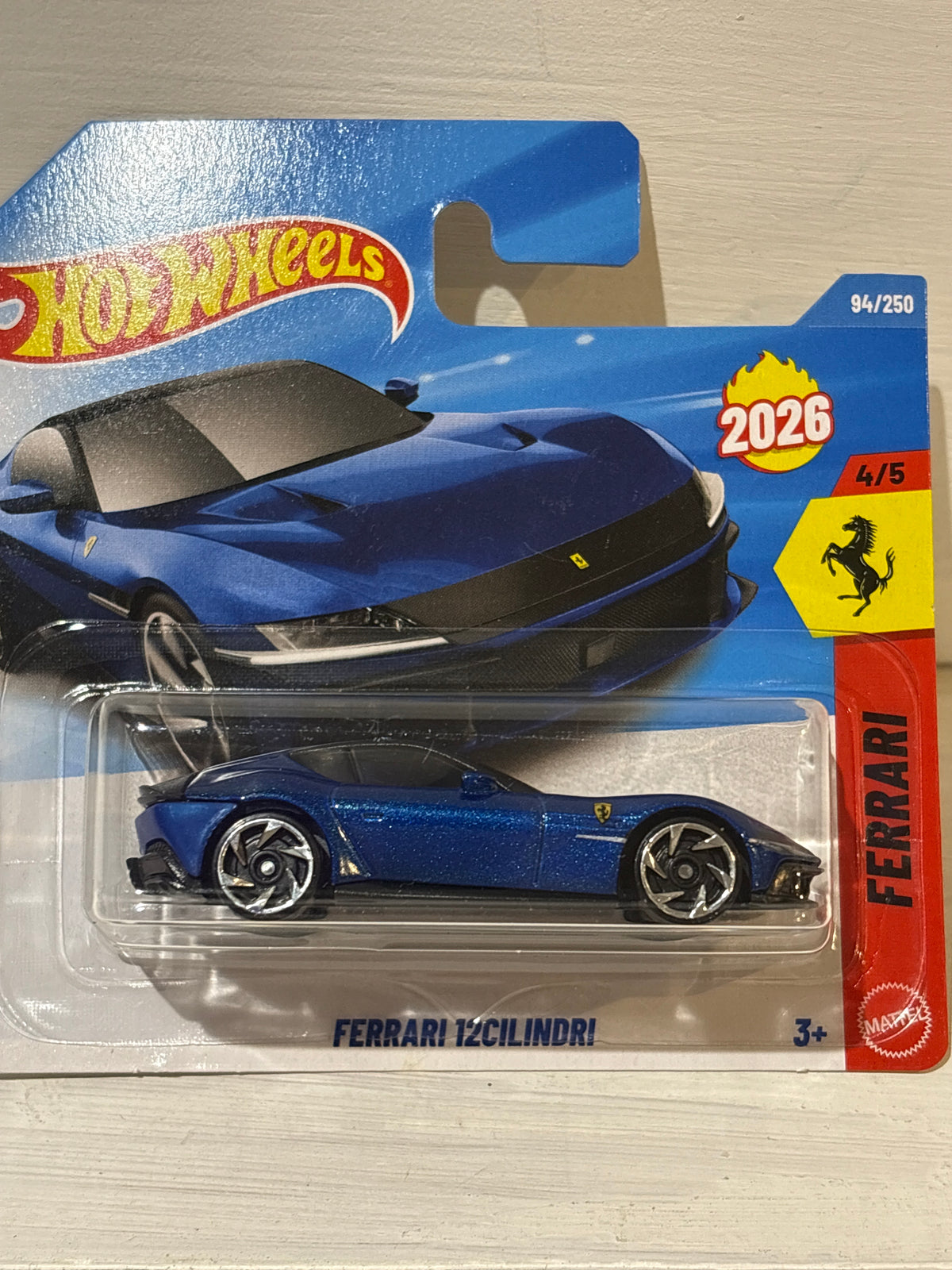 Hot Wheels - Ferrari 12Cilindri - Blue