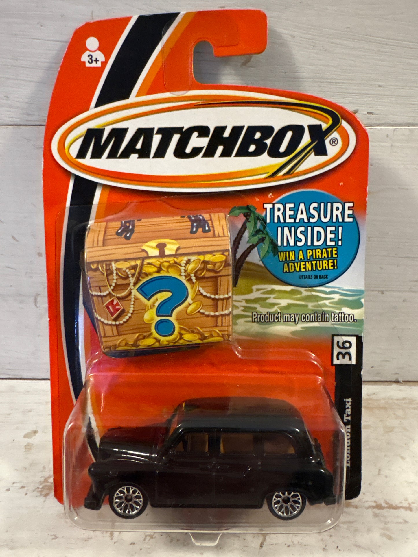 Matchbox - London Taxi - Treasure Card