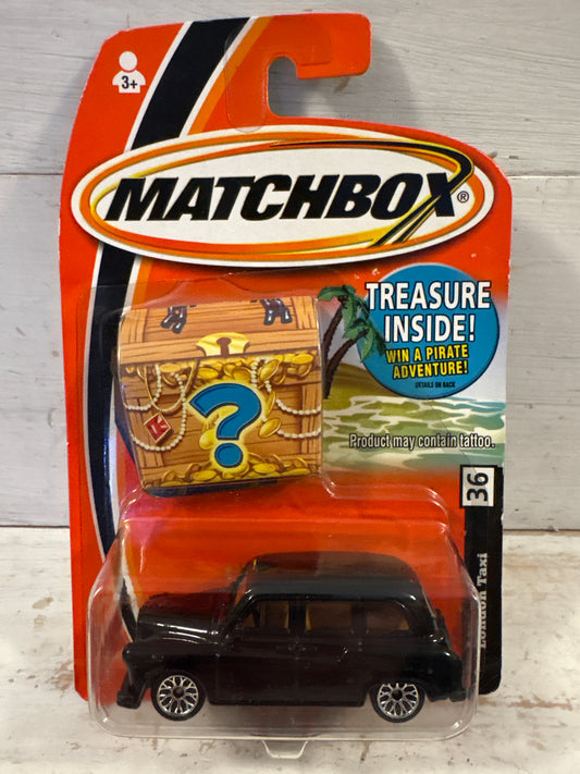 Matchbox - London Taxi - Treasure Card