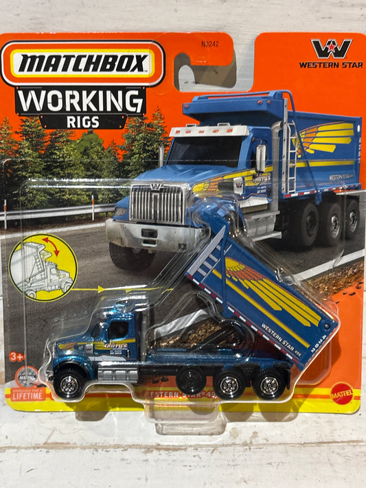 Matchbox Working Rigs - Western Star 49X Dump Truck
