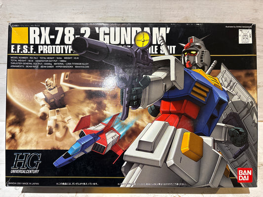 Bandai - RX-78-2 Gundam - E.F.S.F. Prototype Close Combat Mobile Suit - HG Universal Century