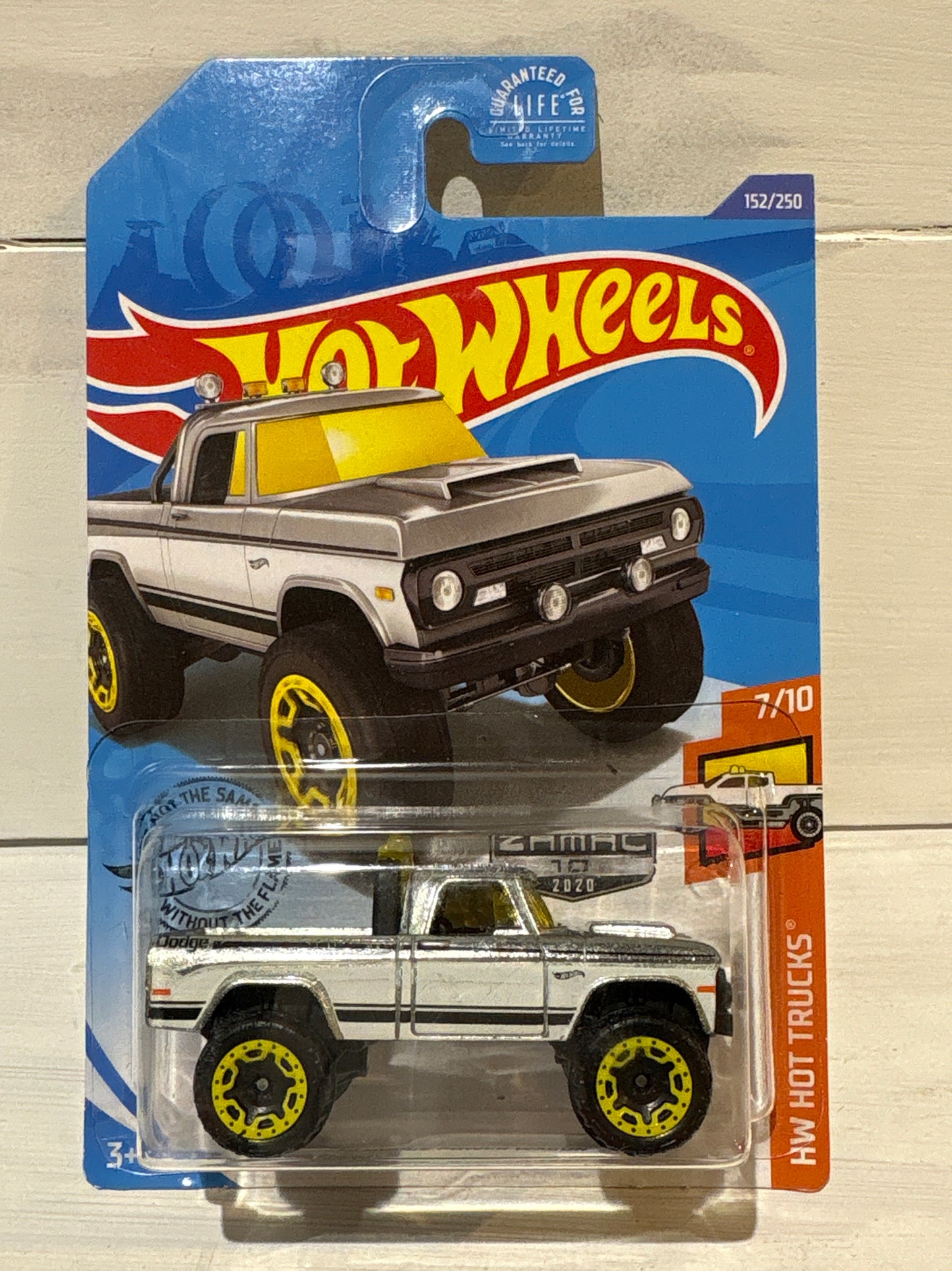 Hot Wheels - ‘70 Dodge Power Wagon - HW Hot Trucks - ZAMAC