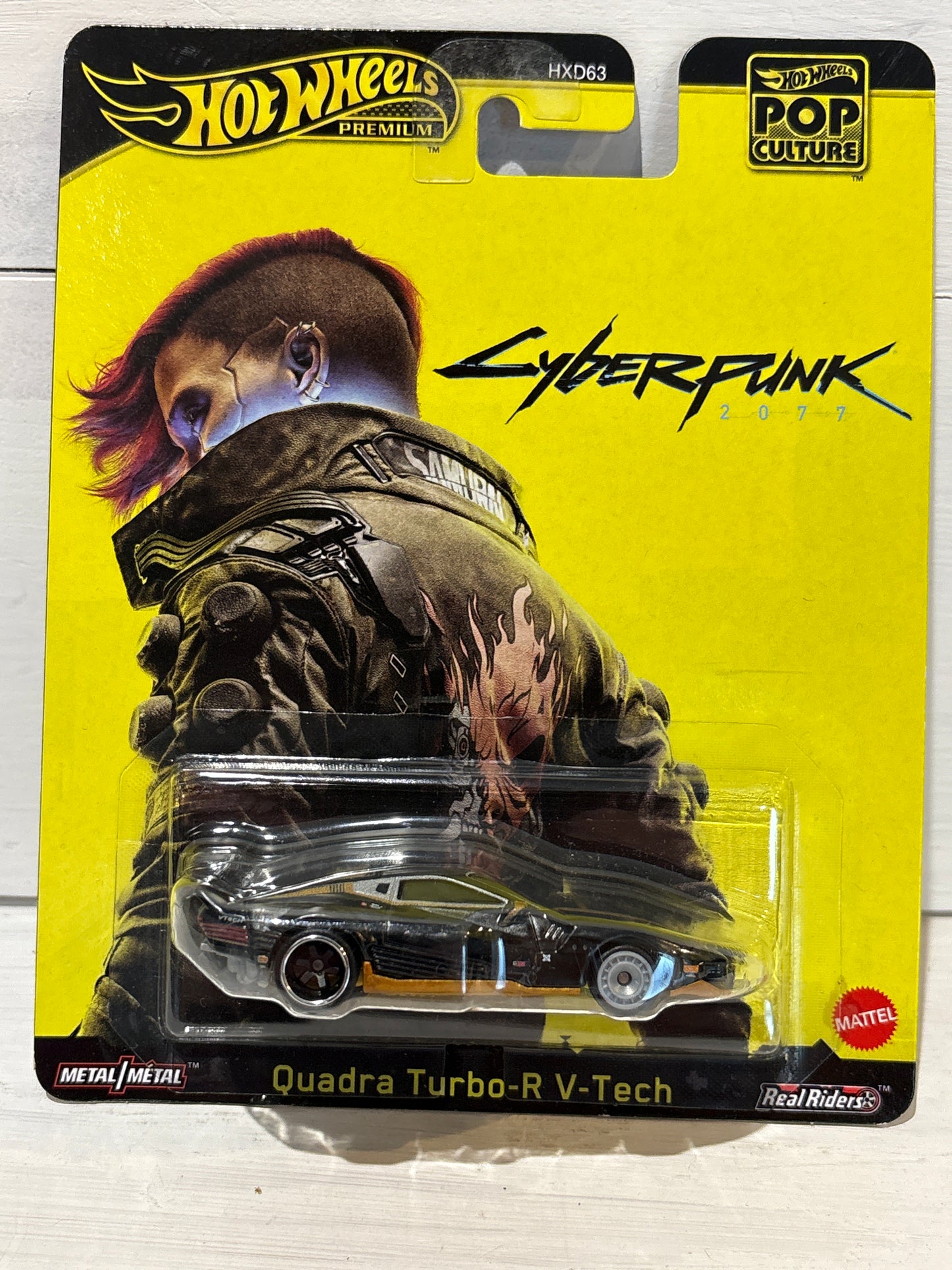 Hot Wheels Cyberpunk 2077 - Quadra Turbo-R V-Tech