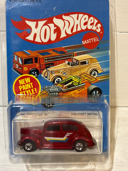 Hot Wheels - Fat Fendered ‘40 - Metallic Red