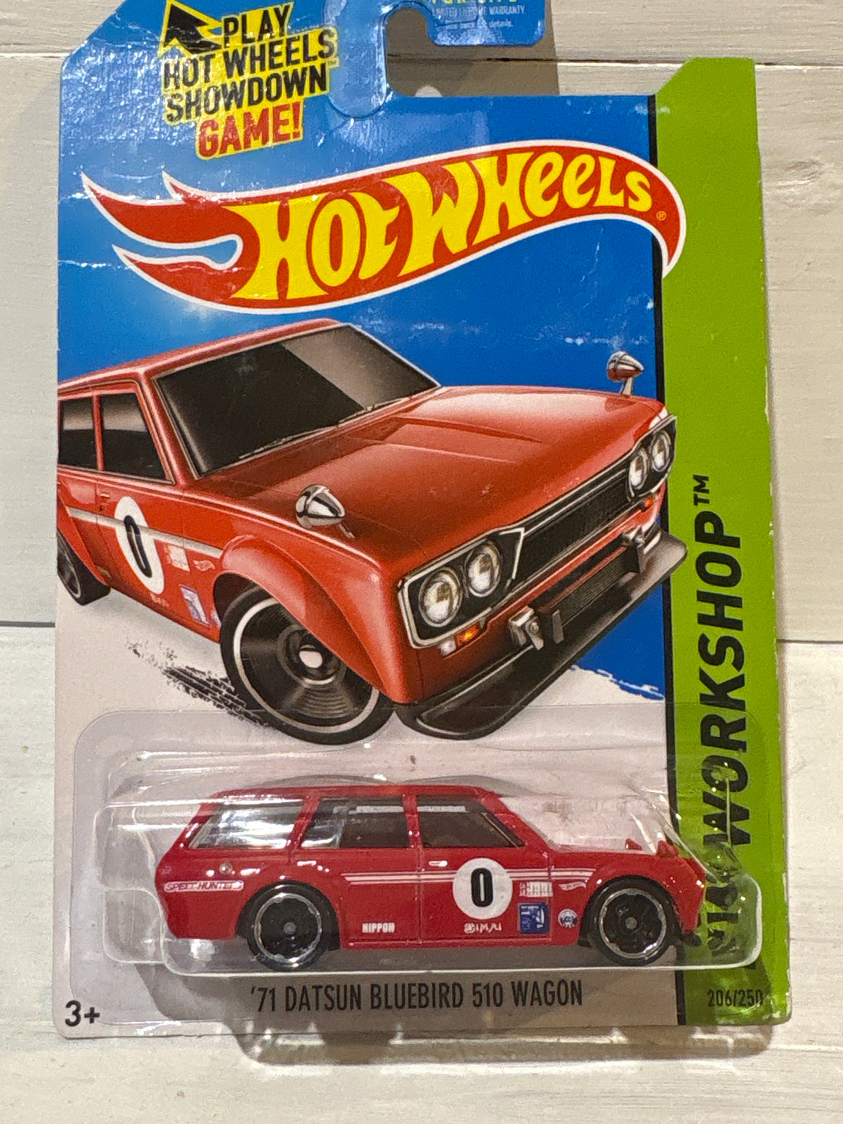 Hot Wheels - ‘71 Datsun Bluebird 510 Wagon - HW Workshop - Red
