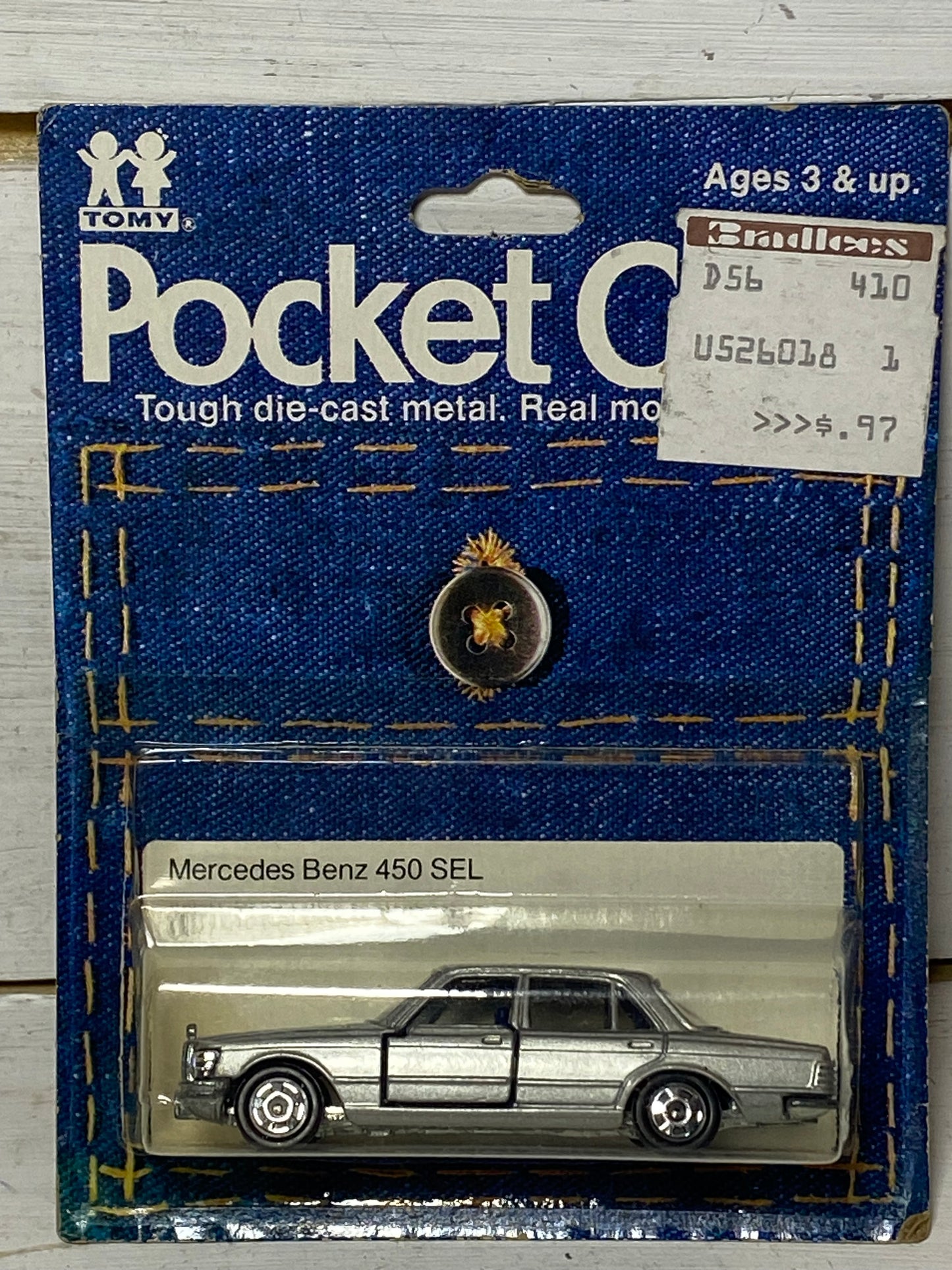 Tomy Pocket Cars Mercedes Benz 450 SEL