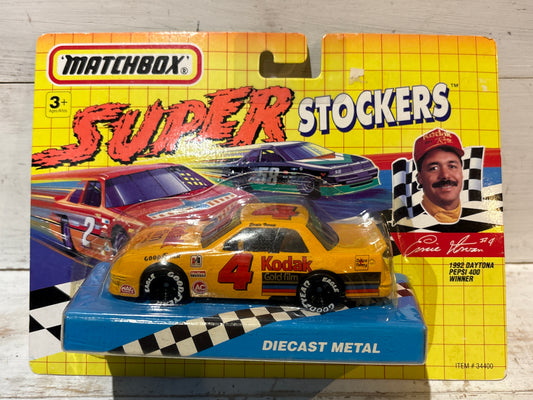 Matchbox Superkings - Super Stockers - Ernie Irvans Kodak Film Racing Chevy Lumina