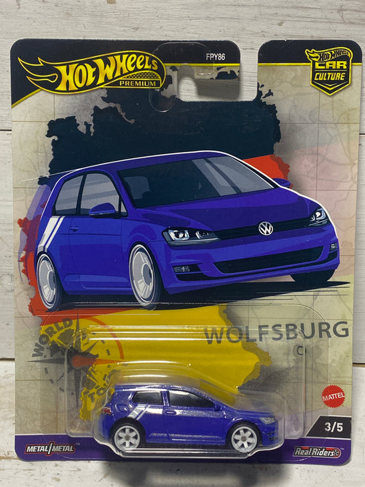 Hot Wheels World Tour - Volkswagen Golf MK7