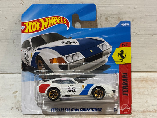 Hot Wheels - Ferrari 365 GTB4 Competizione - White