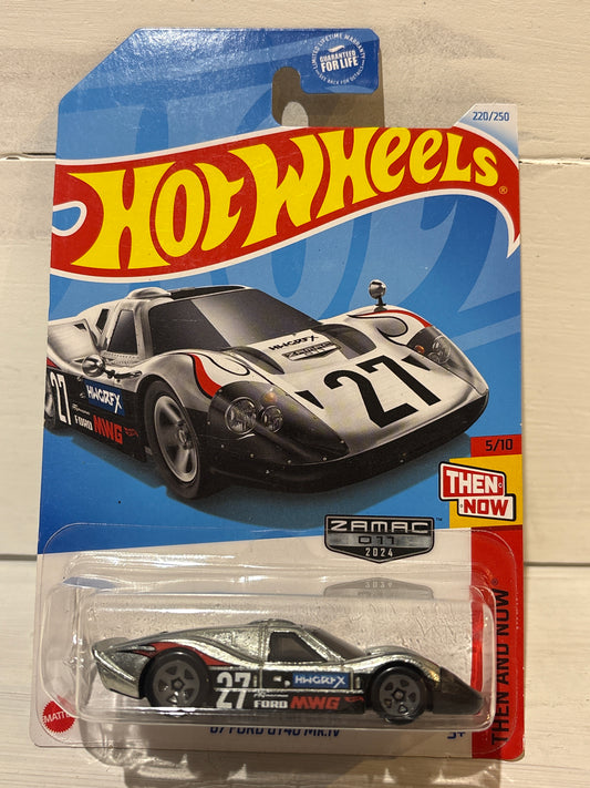 Hot Wheels - ‘67 Ford GT40 Mk.IV - Then & Now - ZAMAC