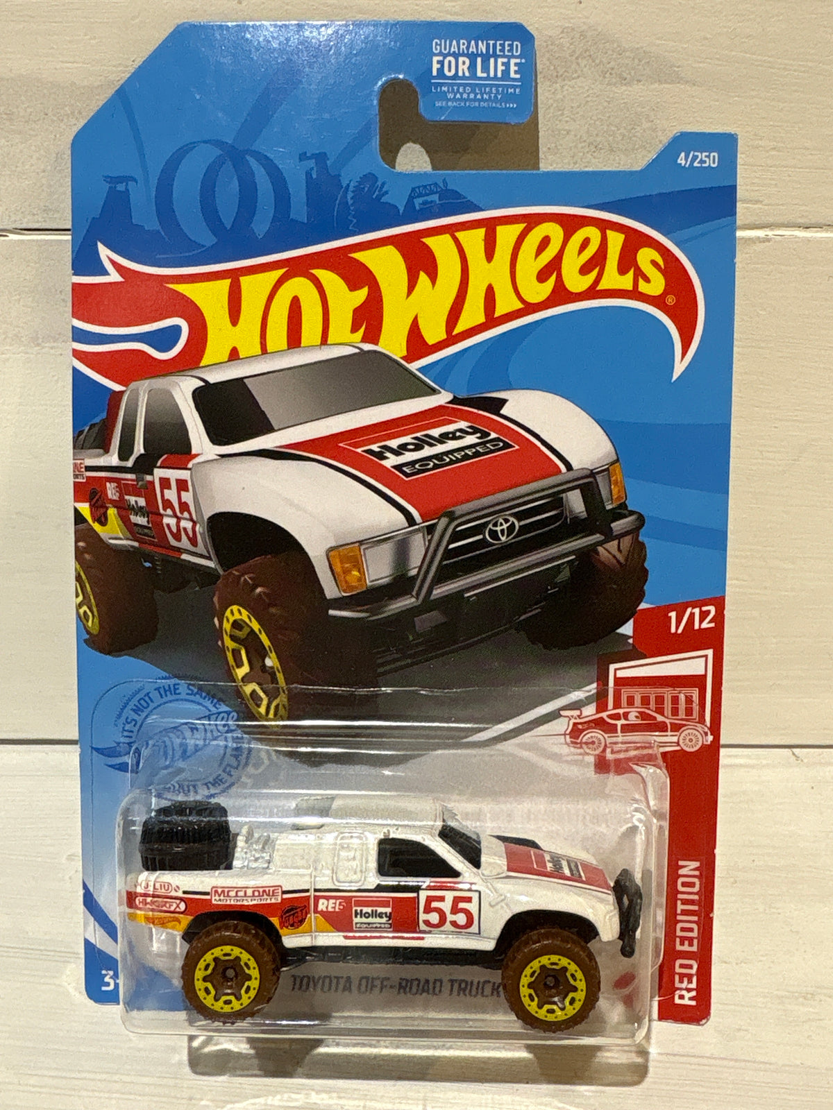 Hot Wheels Red Edition - Toyota Off-Road Truck