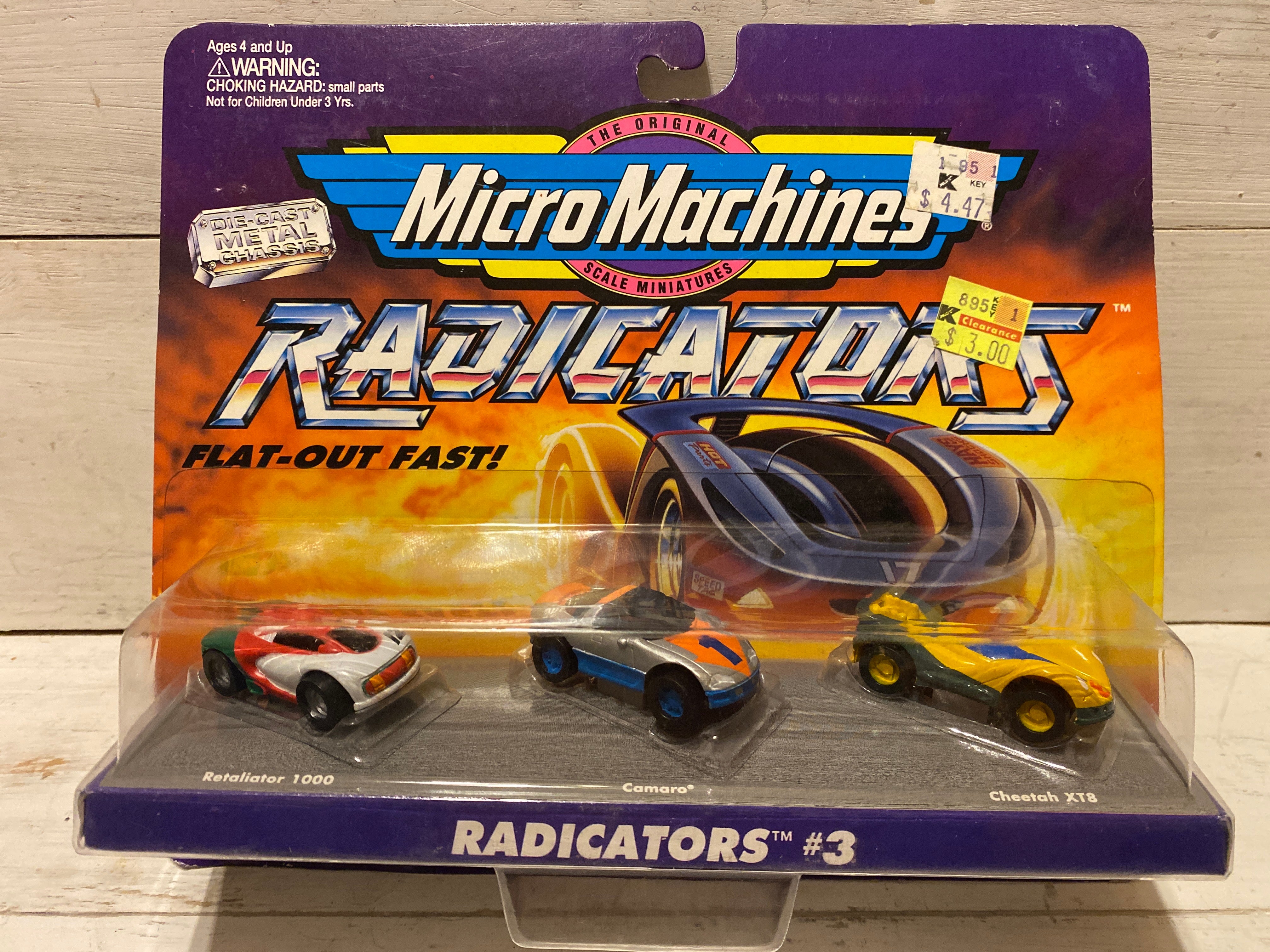 Micro Machine Radicator Micro Machines Radicators #3 – Shockwave Diecast