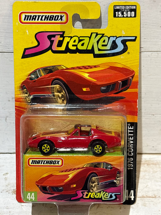 Matchbox Streakers - 1976 Corvette - Red