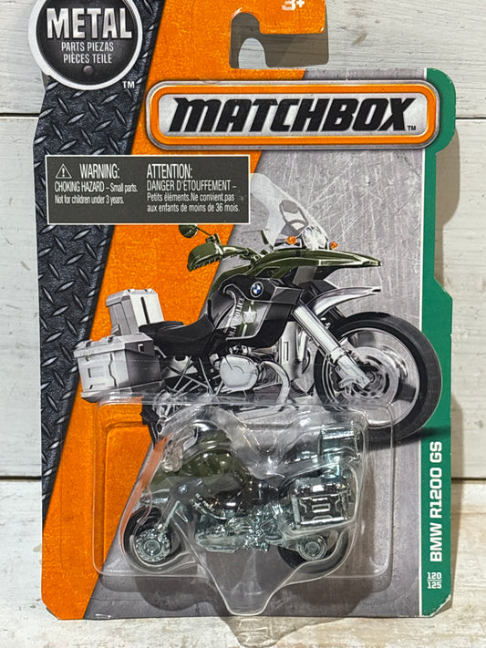 Matchbox - BMW R1200 GS - Black & Green