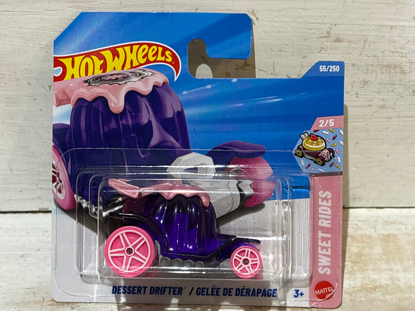 Hot Wheels - Dessert Drifter - Sweet Rides - Pink & Purple