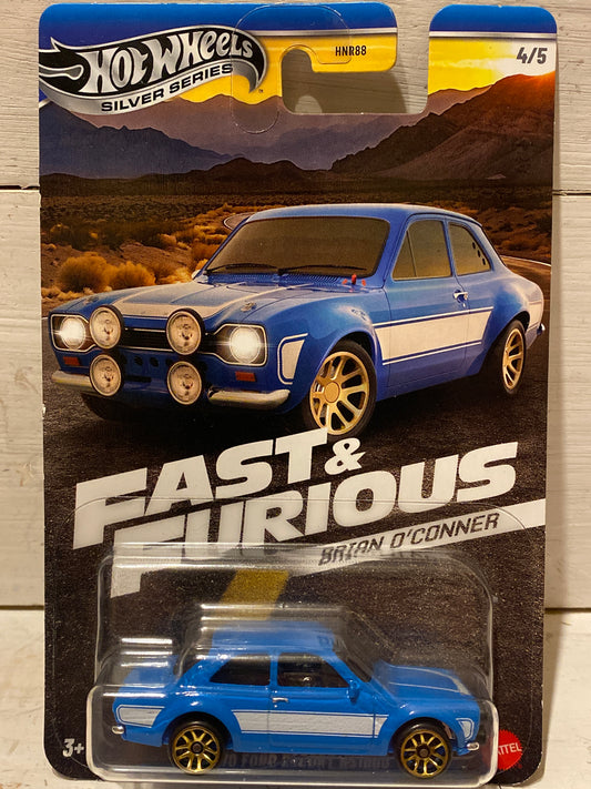 Hot Wheels Fast & Furious - Brian O’Conner 1970 Ford Escort RS1600