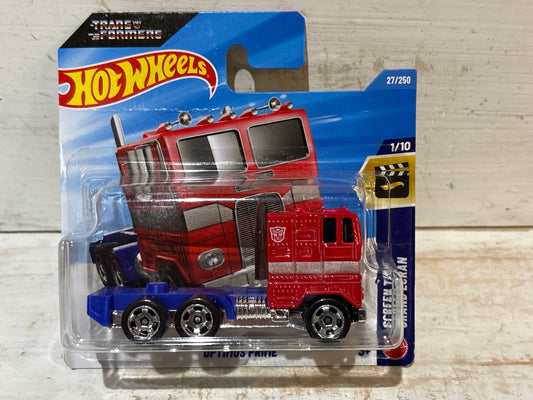Hot Wheels - Optimus Prime - Screen Time