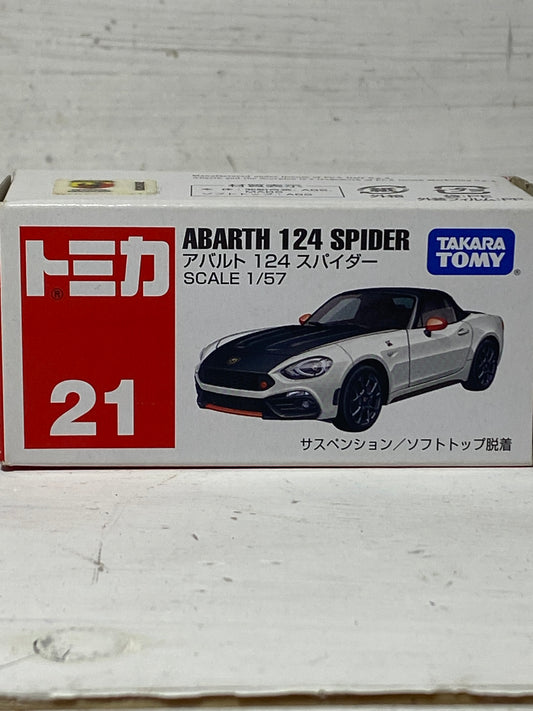 Tomica 21 Abarth 124 Spider