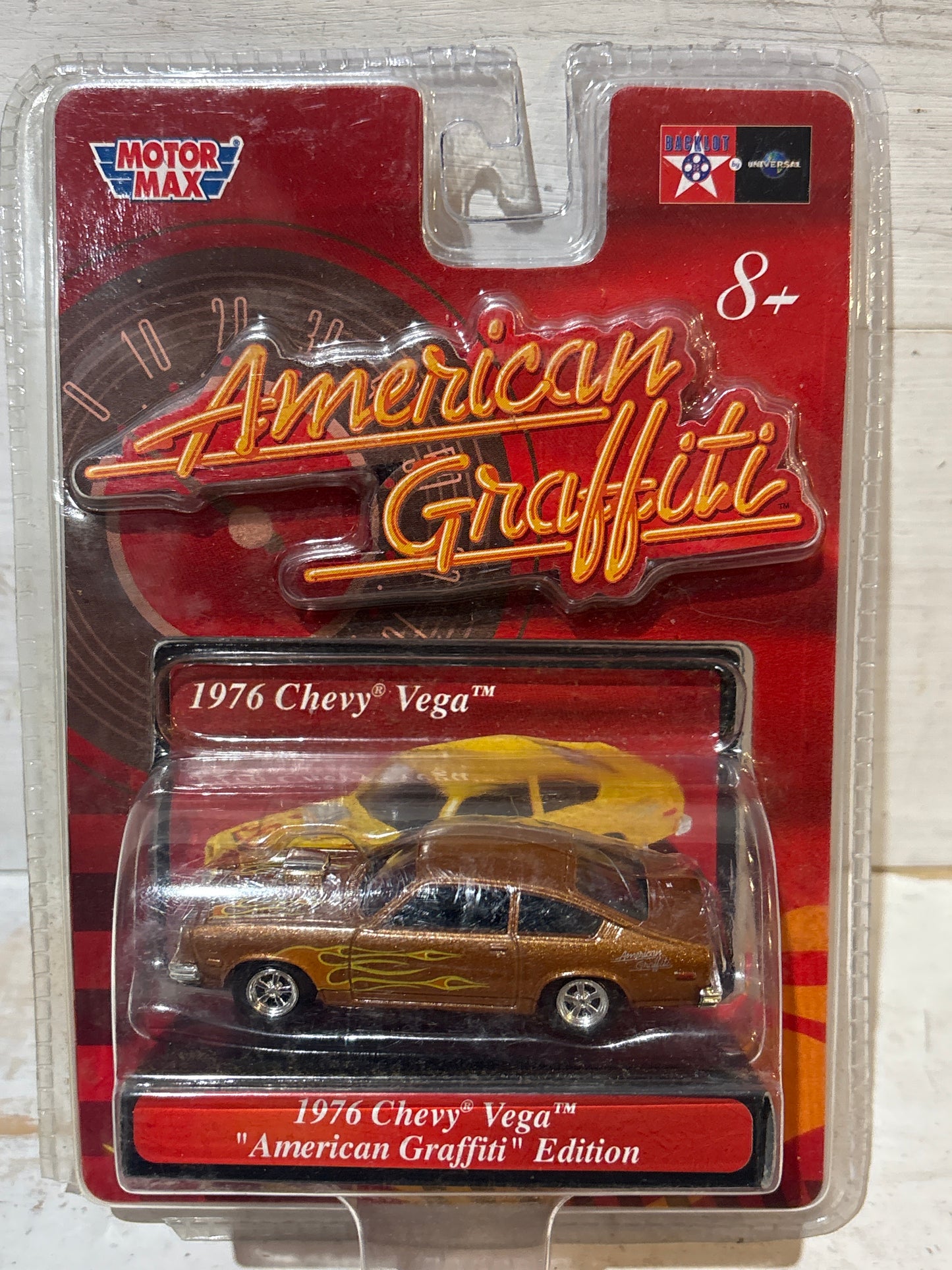 Motor Max - American Graffiti - 1976 Chevy Vega - Brown