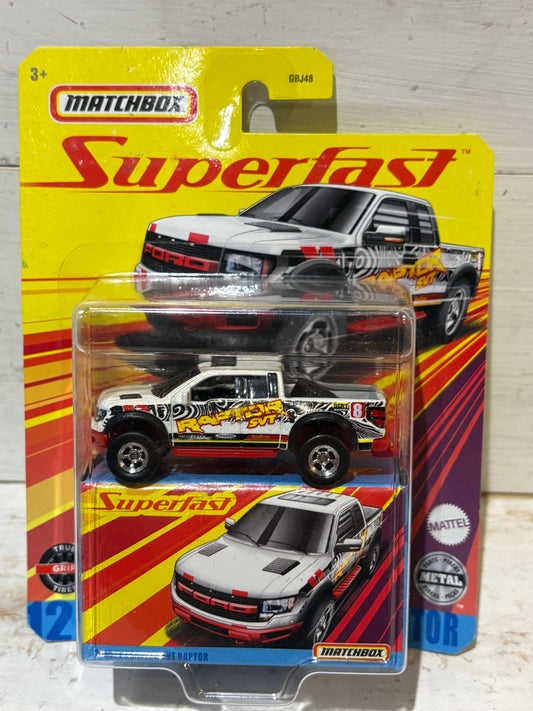 Matchbox Superfast - 2010 Ford F150 SVT Raptor