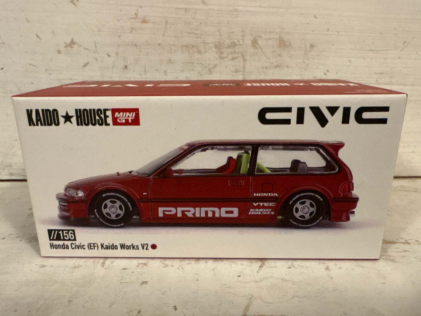 Kaido House MiniGT - //156 Honda Civic (EF) Kaido Works V2