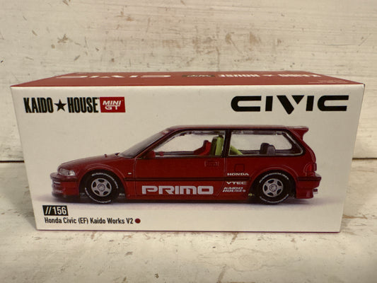 Kaido House MiniGT - //156 Honda Civic (EF) Kaido Works V2
