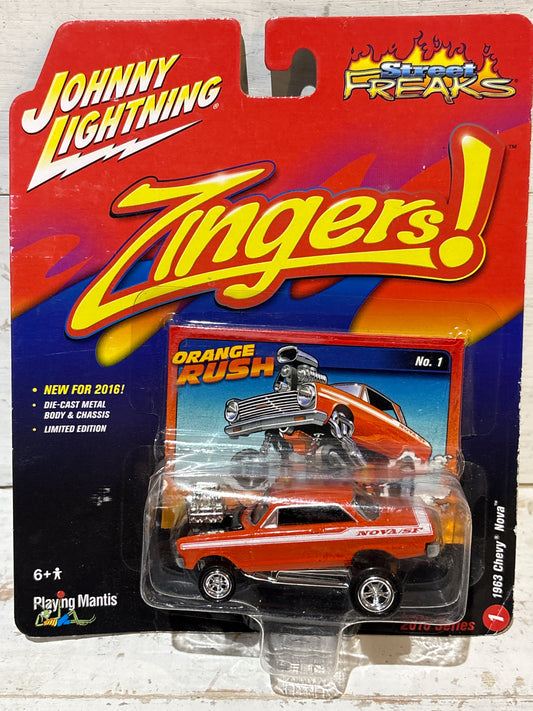 Johnny Lightning - Street Freaks Zingers - 1963 Chevy Nova