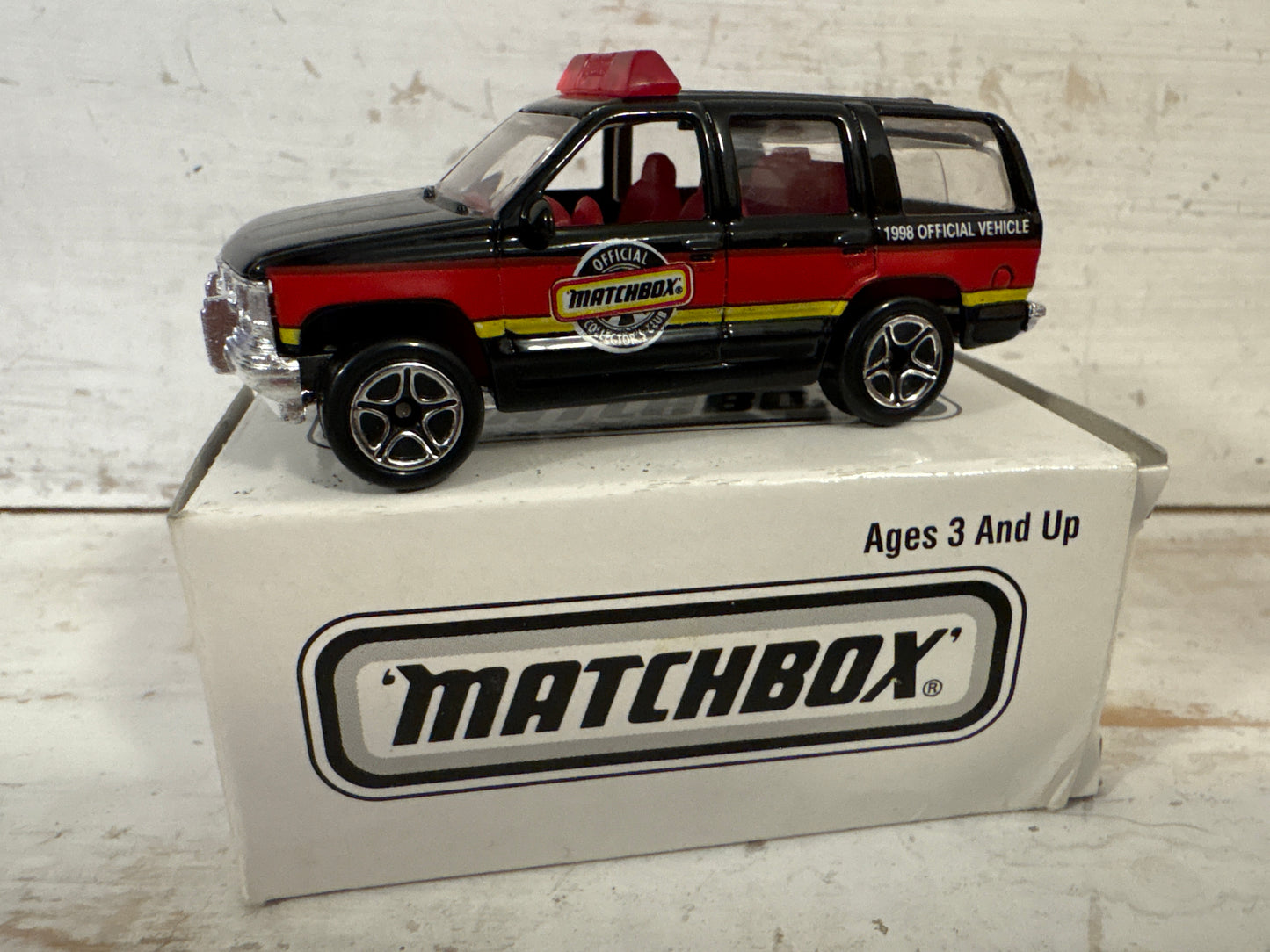 Matchbox - ‘97 Chevy Tahoe - Matchbox Collector’s Club