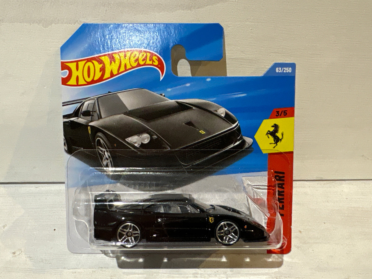 Hot Wheels - Ferrari F40 Competizione - Black - Ferrari Series